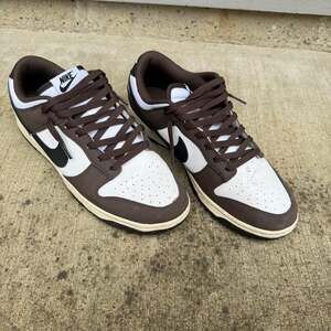 Nike Dunk Low Velvet Brown Sneakers - Men's Size 11